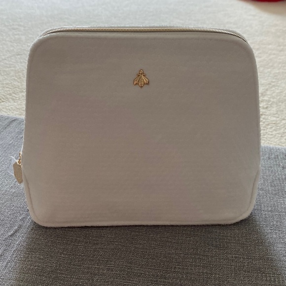 Guerlain White Makeup Pouch 9” - Picture 2 of 9